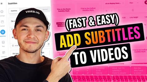 Easily Add Subtitles To Any Video In Minutes Step By Step Youtube