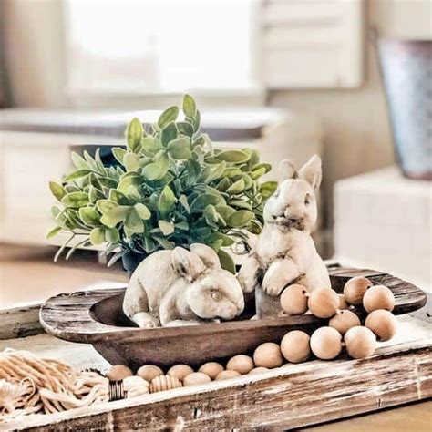 Neutral Easter Decor Ideas Lady Decluttered Neutral Easter Decor