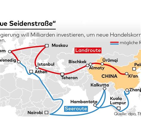 Neue Seidenstra E Soll China Ins Zentrum Des Welthandels R Cken Welt