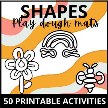 Shapes Play Dough Mats By Blog Educativo TPT