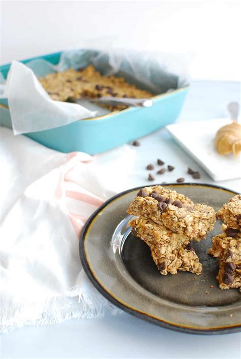 No Bake Dairy Free Granola Bars - Dairy Free for Baby