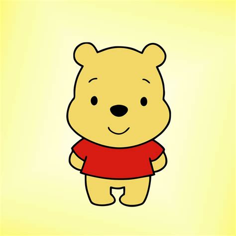 Winnie The Pooh Poses Baby Vector Art At Vecteezy