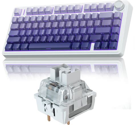 Amazon AULA F75 Pro Wireless Mechanical Keyboard 75 Gasket Hot Swappable Custom Keyboard
