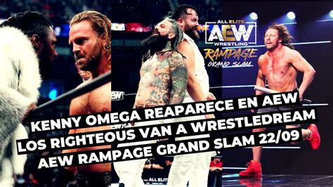 Aew Rampage Grand Slam 22 09 2023 Resumen Y Resultados Youtube