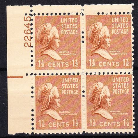 MOstamps US Scott 805 Mint OG NH Plate Block Lot DS 4906