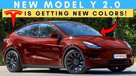 Tesla Model Y New Color Options Revealed More Model Y Updates YouTube