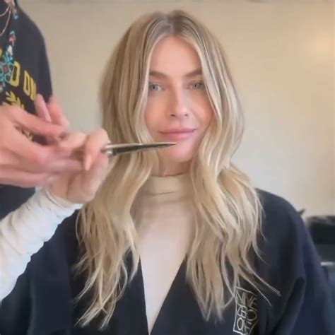 Julianne Hough Cuts Her Own Hair In Dramatic Transformation Video