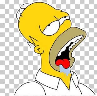 Homer Simpson Internet Meme Drooling PNG, Clipart, Art, Artwork, Beak, Bird, Cartoon Free PNG ...