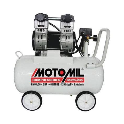 Compressor De Ar Odontol Gico P S Litros Cmo Motomil