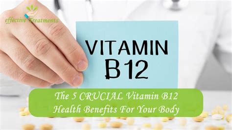 The 5 CRUCIAL Vitamin B12 Health Benefits For Your Body