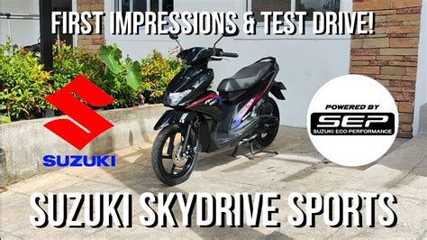 SUZUKI SKYDRIVE SPORTS ANG SMOOTH AT ANG KINIS GRABE NA TO YouTube