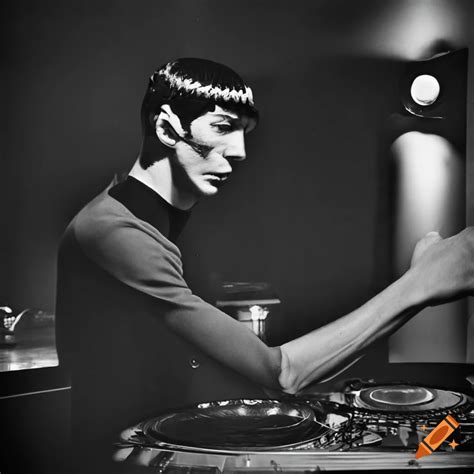 Mr Spock Djing In Nightclub On Craiyon