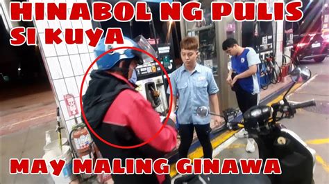 Hinabol Ng Pulis Si Kuya May Maling Nagawa Sa Pag Drive Ng Motor YouTube