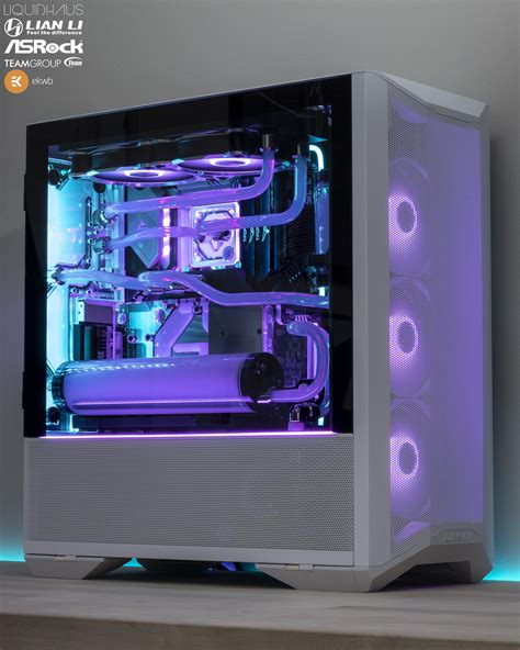 Arctic Mark II Lian Li Lancool II Mesh White Pre-Built Gaming PC ...