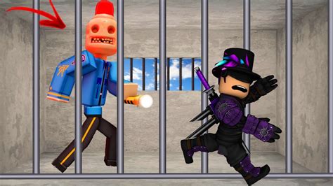 Escape Policial Cabe A De Sirene Roblox Escape Siren Cop S Prison