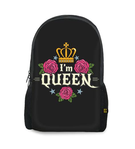 I M Queen Printed Backpacks Bg 971 Price In Pakistan At Symbiospk