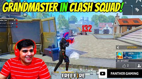 Grandmaster In Clash Squad Ranked Awm King 👽🎯 Region Top 1 Full