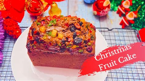 Chocolate Fruit Nut Cake Christmas Plum Cake Recipe Christmas