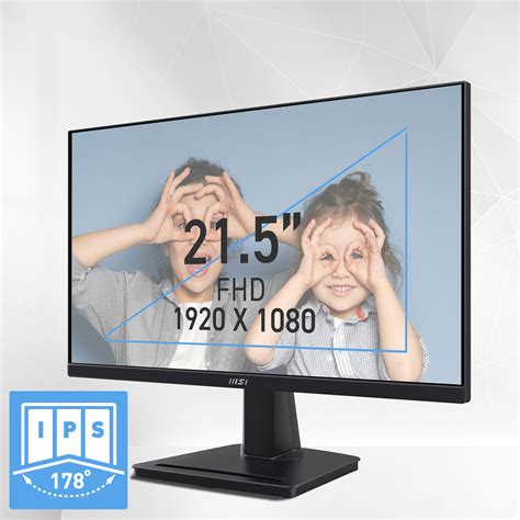 Msi Pro Mp Eye Care Inch Fhd Ips Hz Gaming Monitor Msi