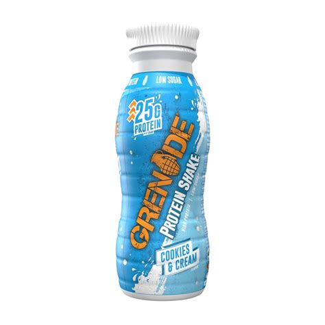 Grenade Cookies And Cream Protein Shake 330ml Per Unit Proteinbar Qatar