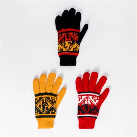 Alpaca Gloves Soft Warm Handmade Adult Wholesale • EcuadorStores