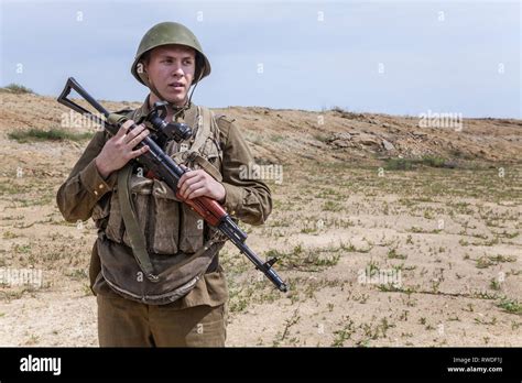 Soviet paratrooper in Afghanistan during the Soviet Afghan War Stock ...