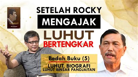 Tokoh Indonesia Setelah Rocky Gerung Mengajak Luhut Binsar Pandjaitan