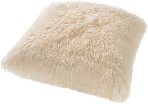 Set Van 2 Sierkussens Dutch Decor FLUFFY 45x45 Cm Snow White