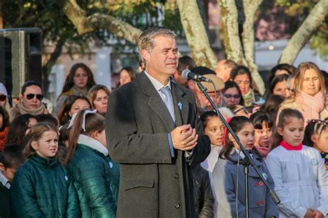 Día De La Bandera Martín Piaggio Encabezó El Acto En Homenaje A Belgrano Municipalidad