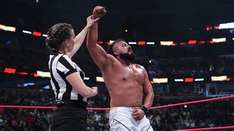 Andrade El Idolo Beats Buddy Matthews On Aew Collision Jun