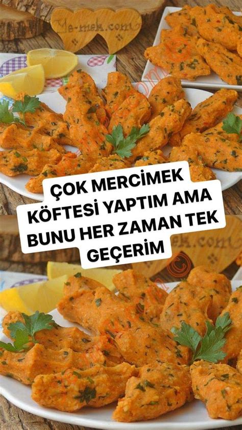 Antep Usulü Mercimek Köftesi Tarifi Resimli Anlatım Yemek Tarifleri