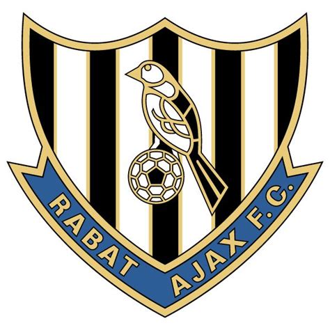 the logo for the soccer team, rabat atayak e gg with a bird on it