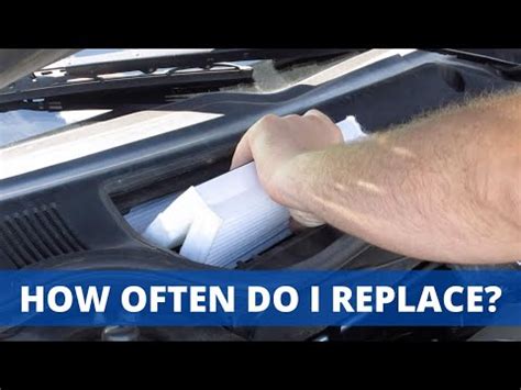 When To Replace Your Cabin Air Filter YouTube