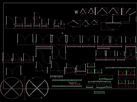 Bloques De Puertas En AutoCAD Descargar CAD Gratis 70 17 KB Bibliocad