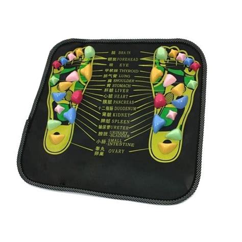 Dengmore Foot Massage Mat Acupressure Foot Mats Reflexology Walk Stone Stone Road Foot Massage