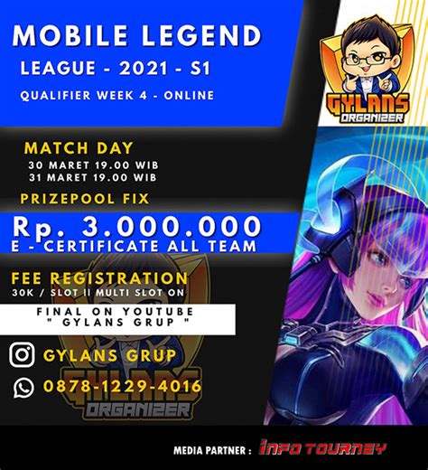 Turnamen Mobile Legends Gylans League S