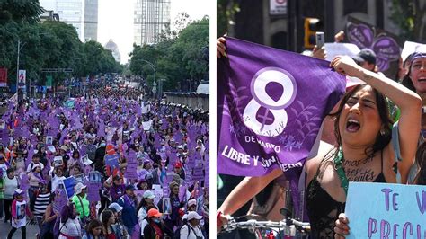 Marchas 8m En Cdmx Qué Avenida Y Calles Estarán Cerradas Unotv