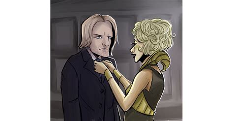 Effie Trinket And Haymitch Abernathy The Most Beautiful And Heartbreaking Hunger Games Fan Art