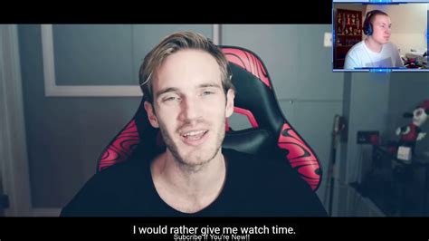 🔥😢pewdiepie Congratulations Reaction Gave Me Goosebumps 😢🔥 Youtube