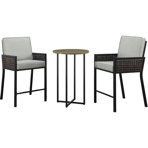 Malay Frisco 2 Seater Balcony Bistro Set Wilko