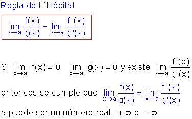 Regla De Lh Pital Para Calcular L Mites