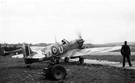 Spitfire MD U Of The 133 Eagle Squadron RAF World War Photos