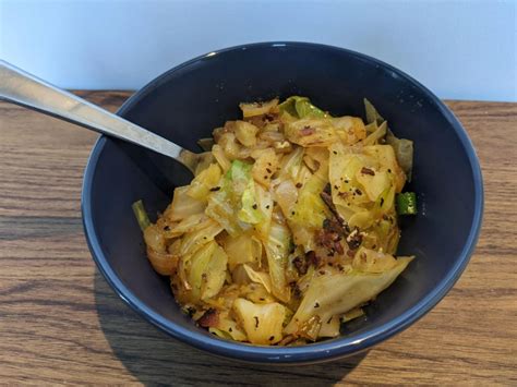 Low Carb Southern Fried Cabbage | Keto Recipes