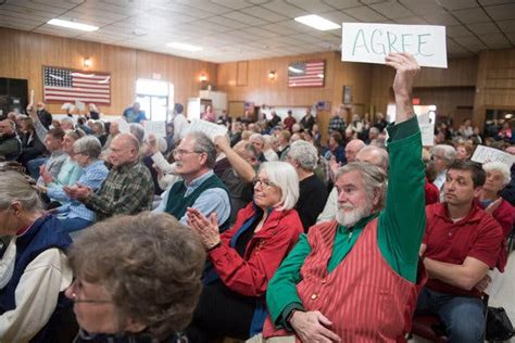 At Democrats ‘listening Session Concern About Trump Minus The Jeers