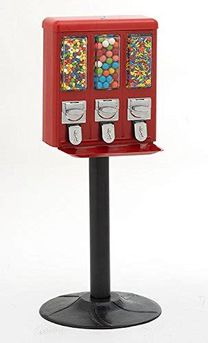 Triple Vend Candy And Gumball Vending Machine Grocery