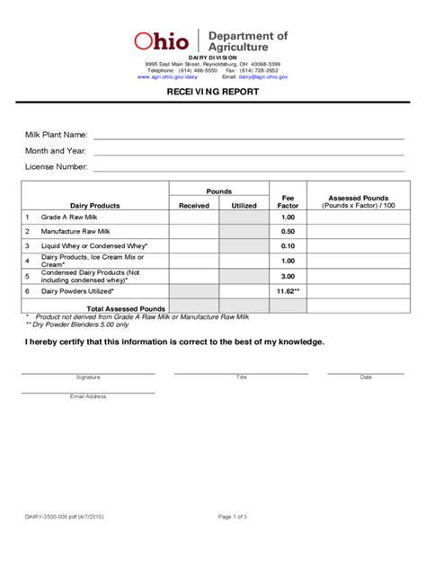 Receiving Report Form - 2 Free Templates in PDF, Word, Excel Download