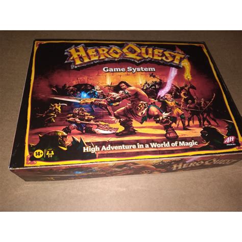 Heroquest jogo de tabuleiro em portugues hero quest completo versão