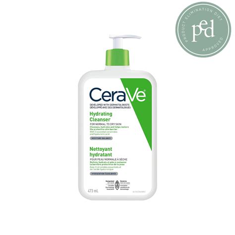 CeraVe HYDRATING Daily Face Wash, Gentle Moisturizing Non-Foaming Faci ...