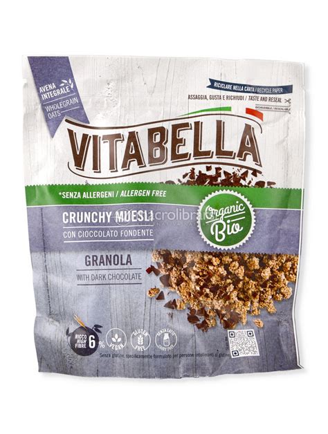 Crunchy Mueslli Croccante Con Cioccolato Fondente Bio Di Vitabella Food