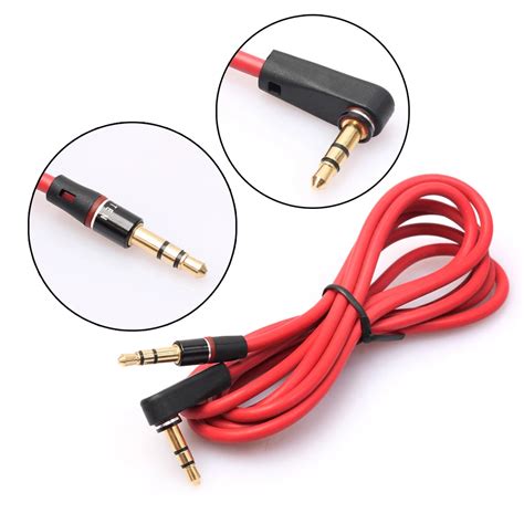 3.5mm 130cm Audio Extension Cable Aux Stereo Jack Cable For Skullcandy for Extend all Headset ...